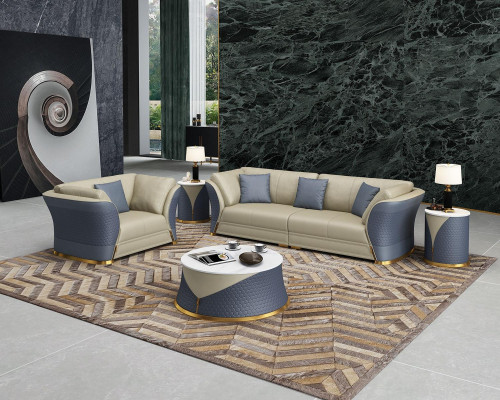 Sofa set 4+1 Seater Couch Upholstery Suite Furniture Italian Design Sofa