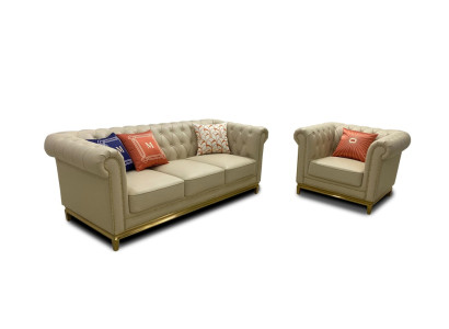 Classic Luxury Chesterfield 3+2+1 Seater Sofa Set Upholstered furniture Sofas Sofas new
