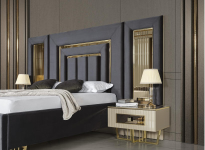 Bedside table Furniture Side table Bedroom Furnishings Design Luxury Italy new Bedside table Furniture Side table Bedroom Furnishings Design Luxury Italy new