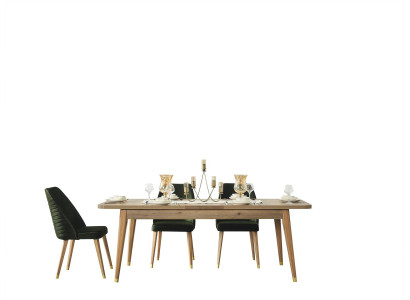 Dining table Table Group Dining room Living room Suite Wood Design Tables new