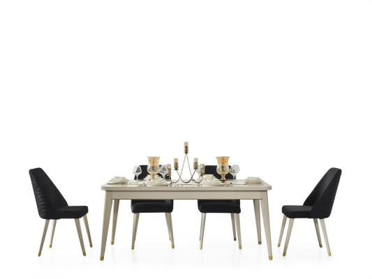 Dining table Table Dining room Living room Tables Wood Design White Conference table new