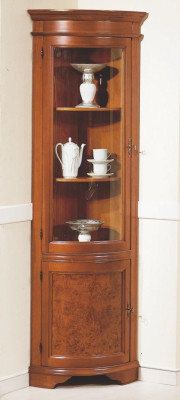 Display case Wooden cabinets Glass showcase Display case Wardrobe Corner showcase Italian furniture