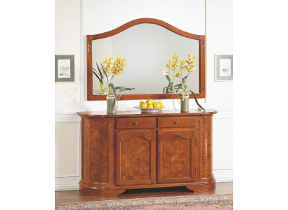 Suite Set 2pcs Chest of drawers Mirror Group Wood Chests of drawers Sideboard Furniture Wardrobe