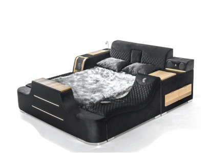Exquisite bed multifunction double bed modern bedroom furniture