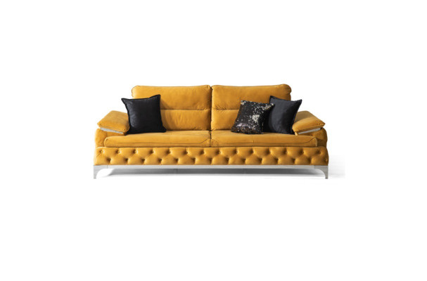 Sofa 3 Seater Textile Sofas Couch Upholstery Luxury Furniture Modern Three Seater new