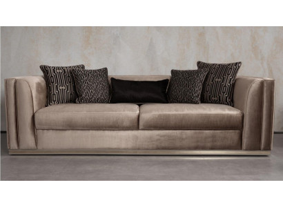 Sofa 3 Seater Couch Wood Furniture Living room furniture Sofas Couch Italian Style