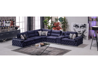 Corner sofa L-shape Couch Chesterfield Furniture Sofa Design Furniture Italy