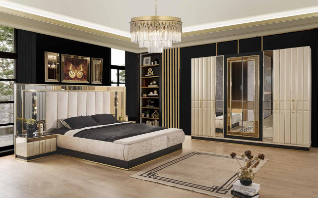 Wardrobe Mirror Luxury Wardrobe Bedroom Furniture Cabinets