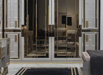 Wardrobe Wardrobe High Gloss Cabinets Shiny Furniture Luxury Glitter