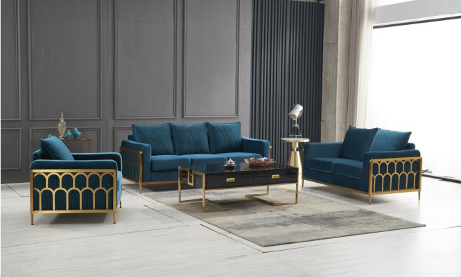 Living room Design Sofa Sofa set 3+2+1 Seat Modern Couch Set