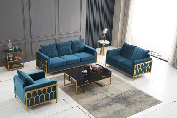 Living room Design Sofa Sofa set 3+2+1 Seat Modern Couch Set