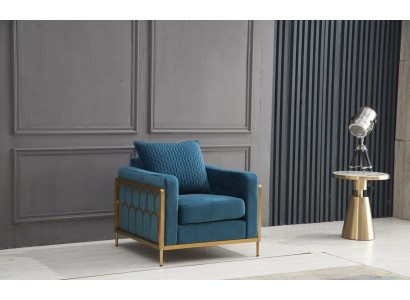 Armchair Club Lounge Designer Chair Lehn Upholstery Sofa 1 Seater TV new