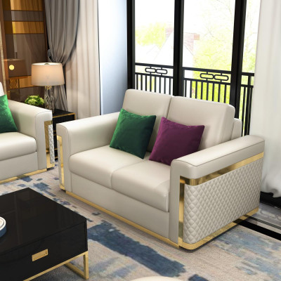 Complete Set Sofa set 3 2 1 Seater Designer 3-piece. leather sofa