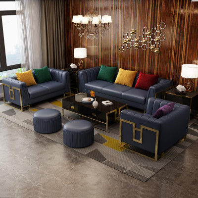 Sofa 3 Seater Leather Sofas Couch Upholstery Suite Decorative Sofa set Modern