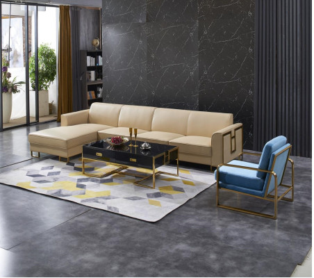Design Upholstery Couch Living landscape Corner sofa Upholstery Seat Suite Sofa L-shape