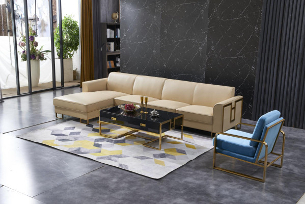 Design Upholstery Couch Living landscape Corner sofa Upholstery Seat Suite Sofa L-shape