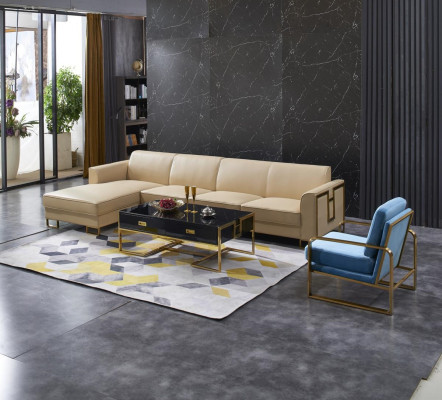 Design Upholstery Couch Living landscape Corner sofa Upholstery Seat Suite Sofa L-shape