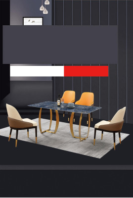 Dining room set dining table 4x chair suite table group 5 pieces. Complete set