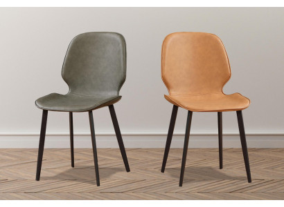 Armchair Chair 1x Dining room Lounge Seat Upholstered Chair Decorative Imitation Leather TV