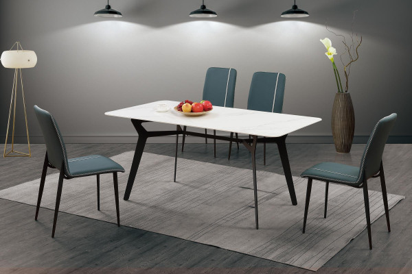 Table Luxury Tables Dining room Furniture Complete e Suite 5 pcs. Set Group