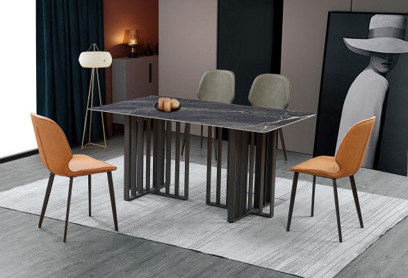 Table Chair Dining room Furniture Armchair Set Suite Group Tables 5pcs.