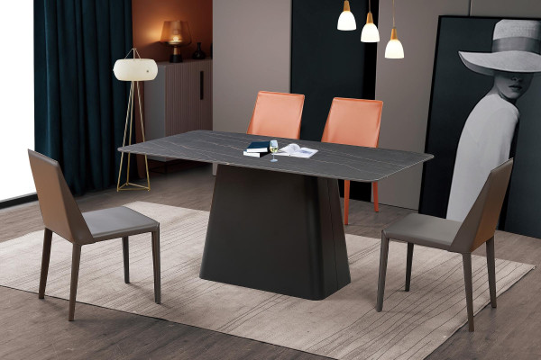 Modern Dining table Wooden table Wood Design Tables stainless steel Table Dining room 180x90