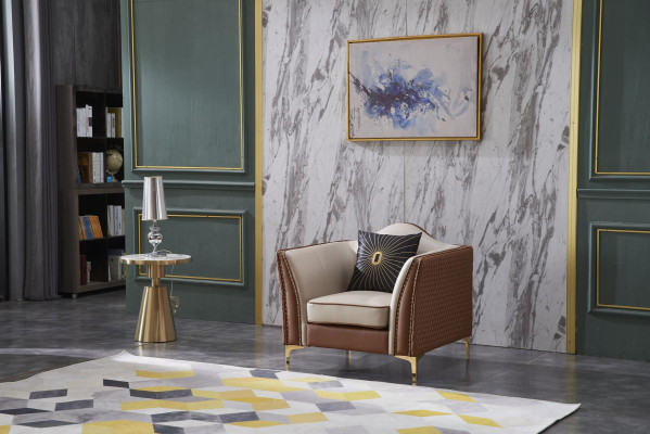 Armchair Club Lounge Designer Lehn Chair Upholstery Sofa 1-seater TV new