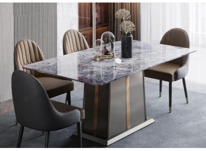 Marble Style Kitchen Modern Dining table Table Tables Dining room Luxury Furniture Design