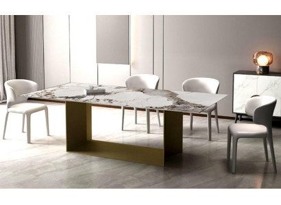 Modern Dining room Living room Kitchen Tables 180x90 Dining table Design Table stainless steel