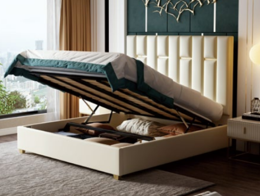 Luxury Bedroom Double bed Bed 150/180x200cm Metal new Hotel