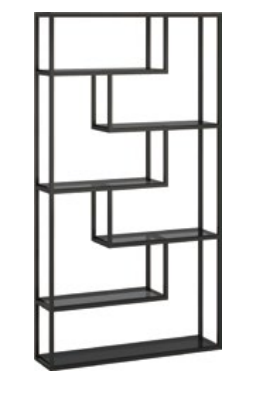 Luxury Bookshelf Standing Shelf File Shelf Office Shelf Divider Wall