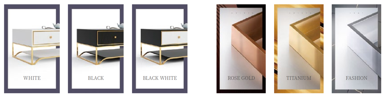 Shelf Glass Metal Standing Shelf Modern Design Partition Wall Glass Shelves