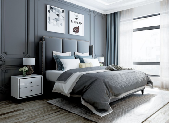 Luxury Leather Bed Metal Gold Design Beds Upholstery Hotel 180x200cm