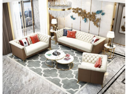 Sofa Couch Suite Seat Upholstery Complete Set 3+2+1 Sofas Designer