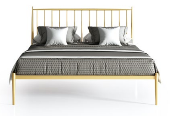 Italian Leather Designer Furniture Bed Double Bedroom 180x200cm