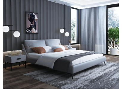 Modern Wood Bed Noble Designer Furniture Beds Double new Bedroom