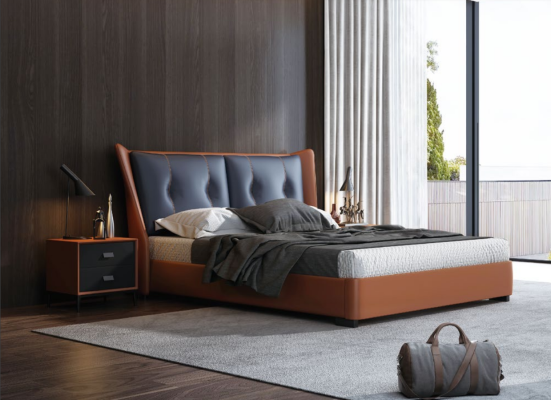 Italian Designer Furniture Bed Double Bedroom 180x200cm new