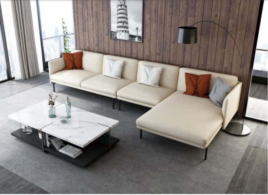 Corner sofa Sofa Couch Upholstery Living landscape Corner Sofas Deco Suite L-shape