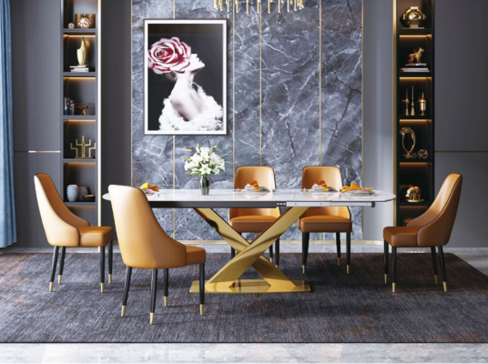 Modern wooden table Dining table Table Wood Tables 120/180cm dining room