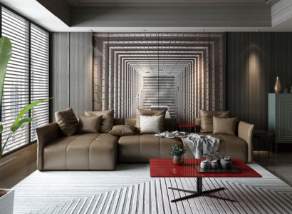 Design Upholstery Couch Living landscape Corner sofa Suite Upholstery Sofa Seat