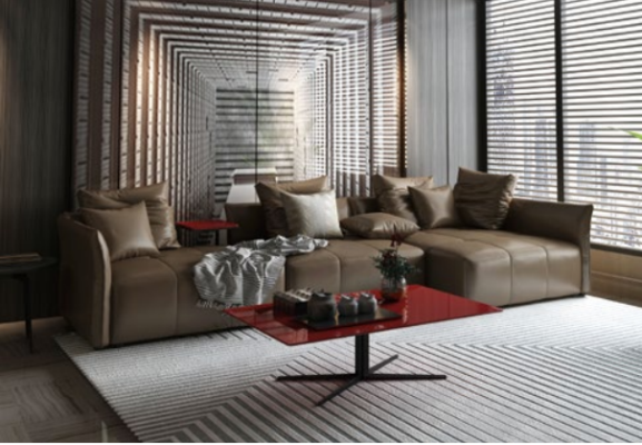 Design Upholstery Couch Living landscape Corner sofa Suite Upholstery Sofa Seat