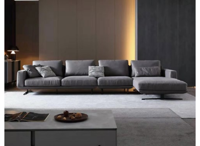 Designer leather sofa Corner sofa Upholstery Corner Couch Decoration Seat Corner L-shape Suite