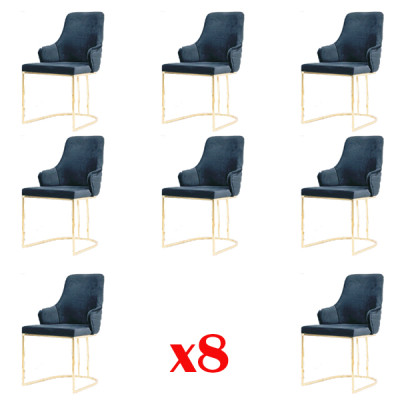 Groups new Design Dining room Complete e Seating group Chair Set 8 Suite