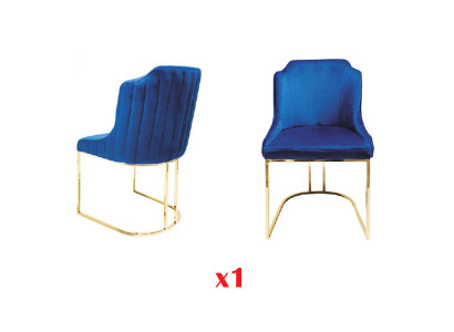 Chair Wood Armchair Dining room Chairs Office chair Blue kitchen chair