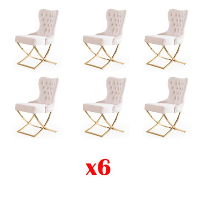 Suite Chairs 6x Upholstery Design Lounge Seat Lehn Group Furniture Chairs