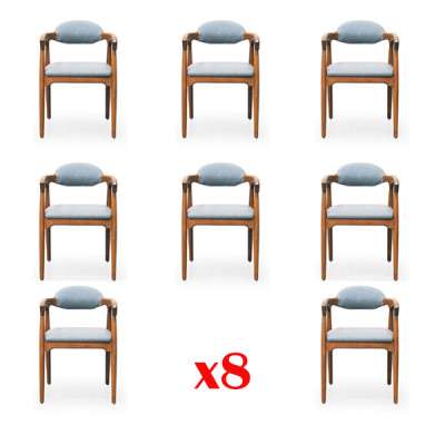 Suite Complete Group Chair Group 8 Piece Dining room Chairs Set