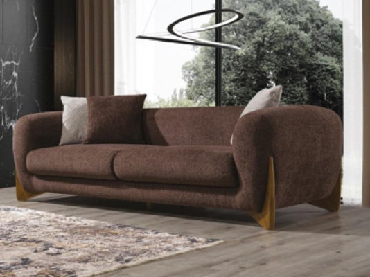 Sofa 3 Seater Living room Luxury Design Italian Style Furniture Modern