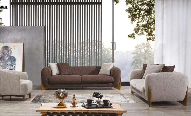 Sofa 3 Seater Living room Luxury Design Italian Style Furniture Modern