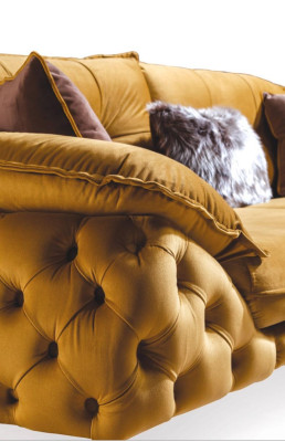Chesterfield Three Seater Couch Upholstery Sofas Textile Leather Sofa Couches Furniture new