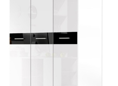 Wardrobe Cabinets Wardrobe High Gloss Clothes cabinets Childrens room White new